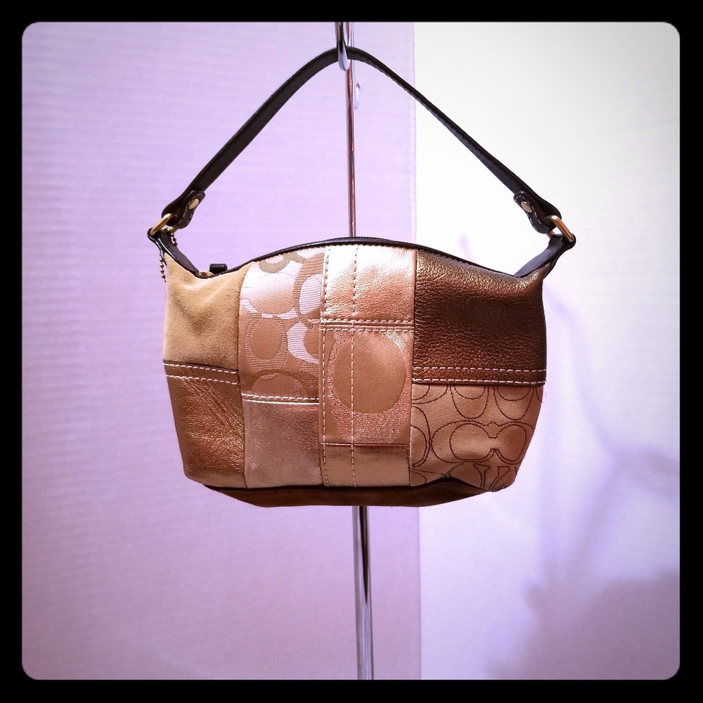 Coach Jacquard Patchwork mini